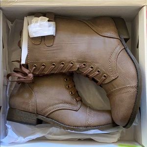 Taupe boots